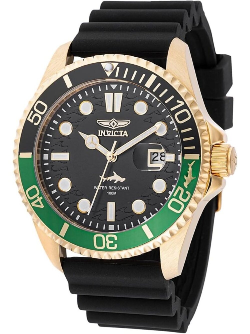 Stylish Men's 43mm Stainless Steel Quartz Dive Watch - Water Resistant & Durable